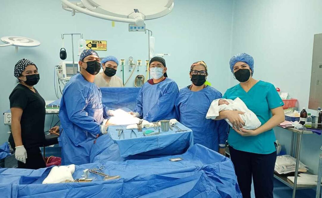 EL IMSS compartió en su cuenta de X los primeros nacimientos del año. Foto: tomada de X