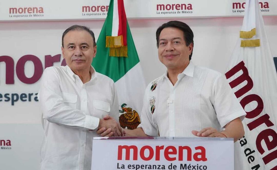 Alfonso Durazo y Mario Delgado / Foto: Especial
