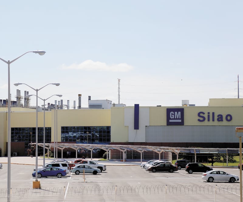 A causa de la huelga de General Motors en Estados Unidos, la planta de Silao, Guanajuato, permaneció cerrada durante varios días. ARCHIVO EL UNIVERSAL