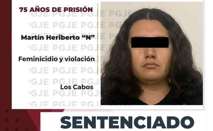 Dan 75 años de prisión a feminicida de doctora en Los Cabos 