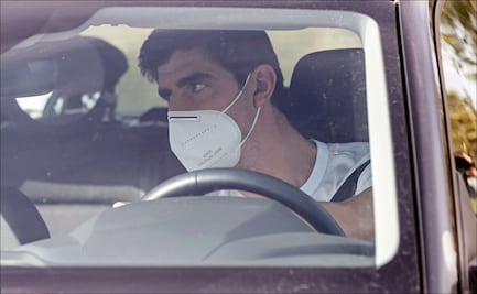 Jugadores del Real Madrid se reportan previo a los entrenamientos