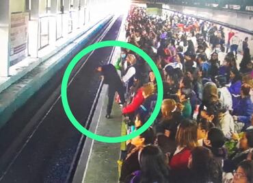 ¿Se te hizo tarde? Por caída de celulares a vías, cortan energía en dos estaciones de la Línea 3 del Metro