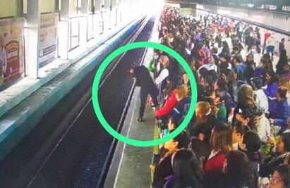 ¿Se te hizo tarde? Por caída de celulares a vías, cortan energía en dos estaciones de la Línea 3 del Metro