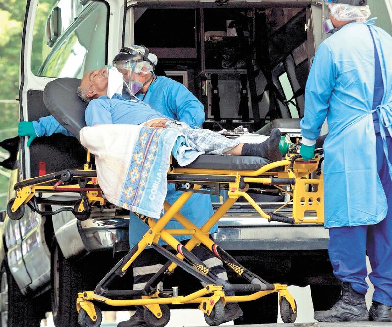 La capital del país reporta una ocupación hospitalaria de 87%, con el ingreso de 7 mil 285 personas. MOISÉS PABLO. CUARTOSCURO