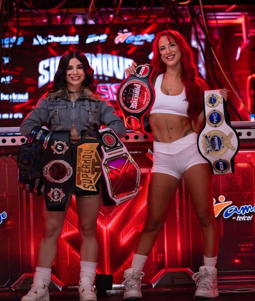 Alana Flores y Flor Vigna se enfrentarán en el ring de Supernova Génesis 2026 el próximo 26 de abril. Foto: Instagram @supernovaboxing