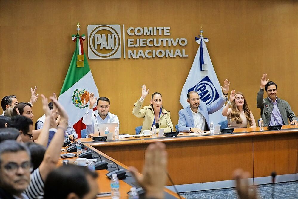El CEN del blanquiazul avaló la propuesta por unanimidad. Foto Especial