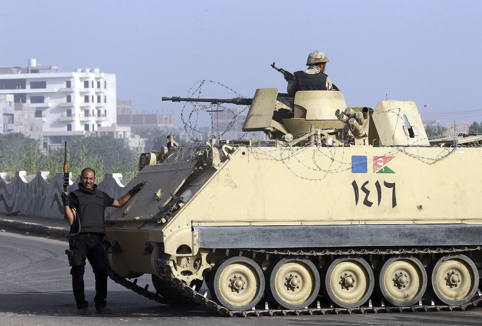 Soldados egipcios (EFE/ARCHIVO)