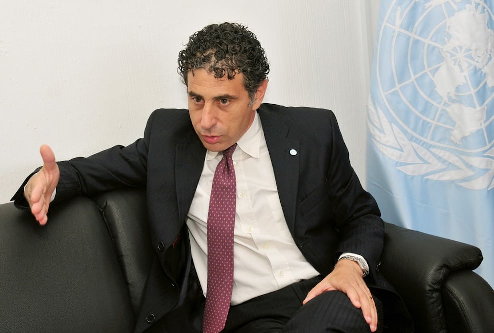 Antonio Luigi Mazzitelli, representante en México de la oficina de las Naciones Unidas contra la droga y el delito (Foto: Archivo / EFE)