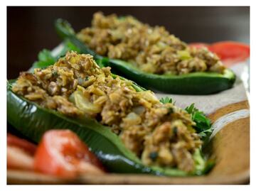 #RECETA Relleno de avena para chiles o pimientos