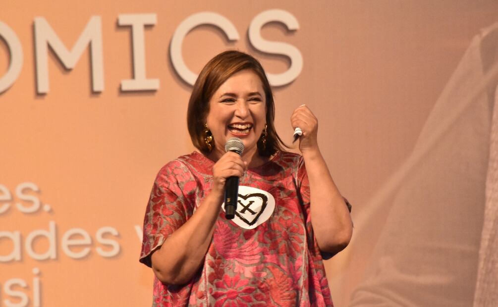 Xóchitl Gálvez se reune con empresarios en Nuevo León. Foto: Emilio Vasquez / EL UNIVERSAL