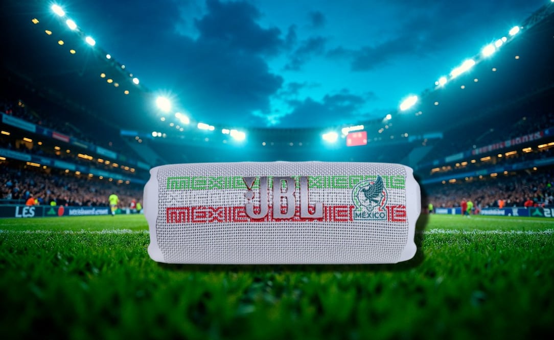 JBL Flip 7 Edición Especial Selección Mexicana: el sonido de un Mundial para recordar. Imagen: JBL / Magnific