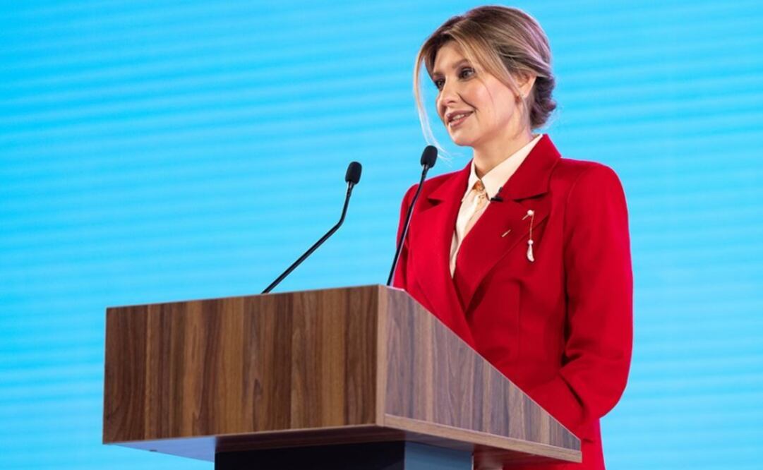 Primera dama ucraniana Olena Zelenska.  Foto: Instagram @olenazelenska_official