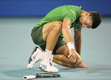 Novak Djokovic cae ante Jakub Mensik en la final del Masters de Miami; se queda a un paso del título 100