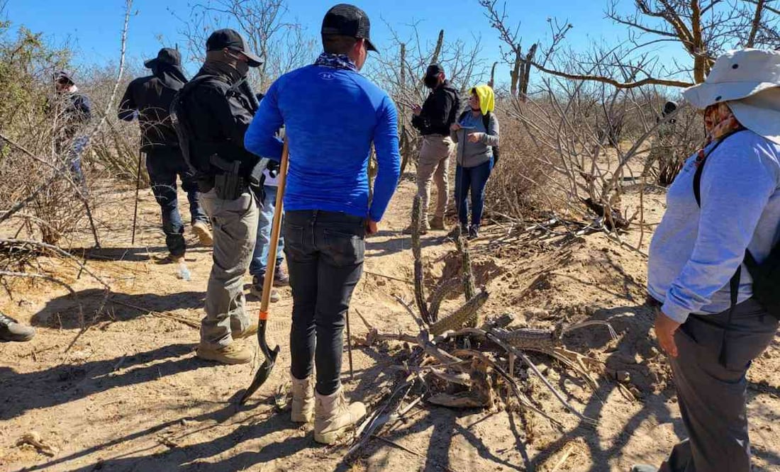 Reportan hallazgo de cuatro fosas clandestinas en La Paz BCS (29/06/2025). Foto: Especial