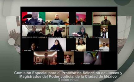 Congreso de la CDMX define al Comité de Evaluación de aspirantes a jueces y magistrados
