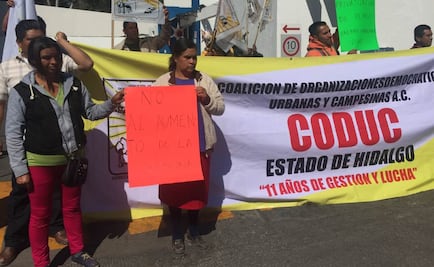 Reclaman también en Hidalgo por alza a gasolinas