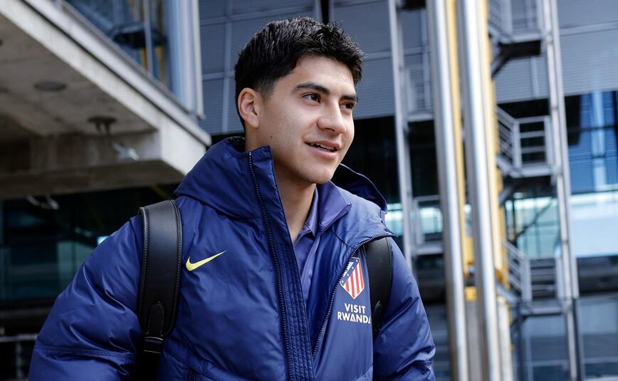 Obed Vargas. Foto: @atleti en X