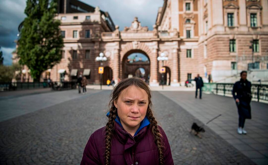 La joven activista climática sueca Greta Thunberg (Foto: AFP)