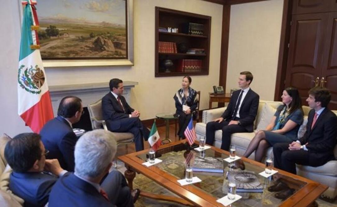 Mexican President Enrique Peña Nieto meeting with U.S. senior adviser Jared Kushner – Photo: Courtesy of Mexico's Ministry of Foreign Affairs