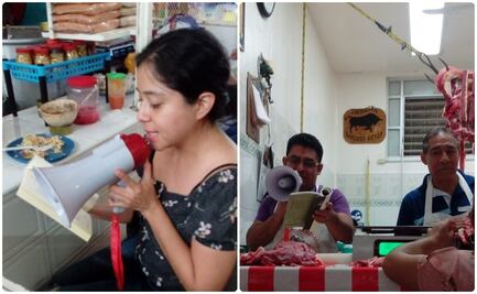 Con megáfonos, fomentan la lectura en mercados públicos de Chiapas