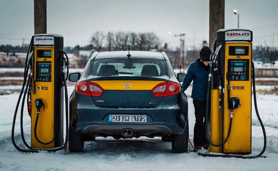 Estos son los efectos del invierno en la gasolina. Foto: Freepik
