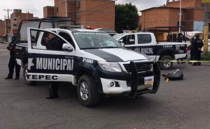 Agente de CDMX abate a supuesto asaltante de combi en Tultepec