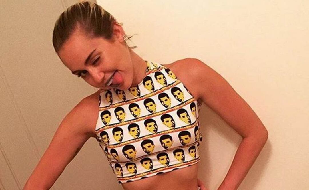 Cyrus impactó en la ceremonia hace dos años Foto:Instagram