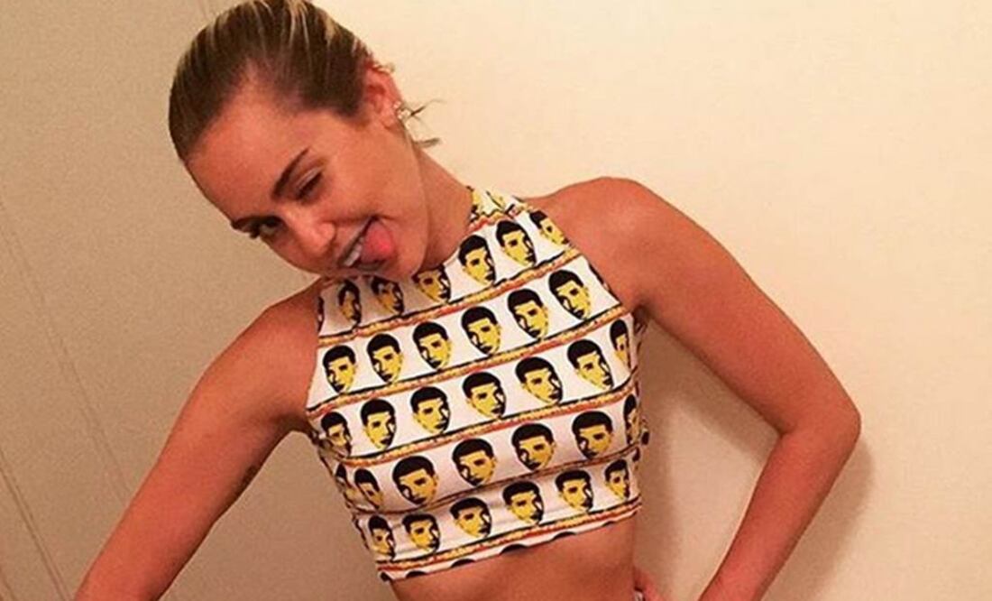 Cyrus impactó en la ceremonia hace dos años Foto:Instagram