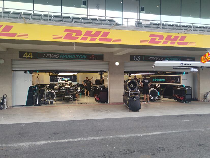Conoce los boxes del Gran Premio de México / Foto: Oscar Torres - EL UNIVERSAL