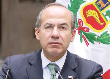 Cuestiona Calderón a AMLO por declaración de la Policía Federal