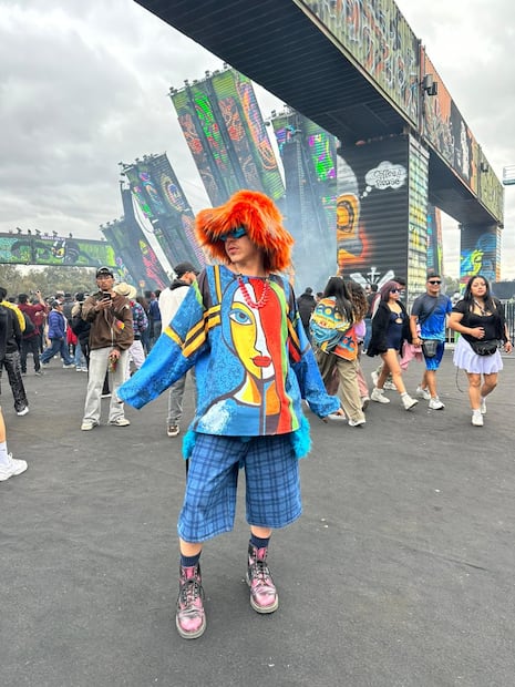 Los mejores outifts de EDC México 2026. Foto: Nara Muñoz / EL UNIVERSAL