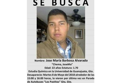 Desaparece estudiante de la Universidad de Guanajuato