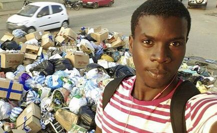 Una selfi contra la basura en Angola