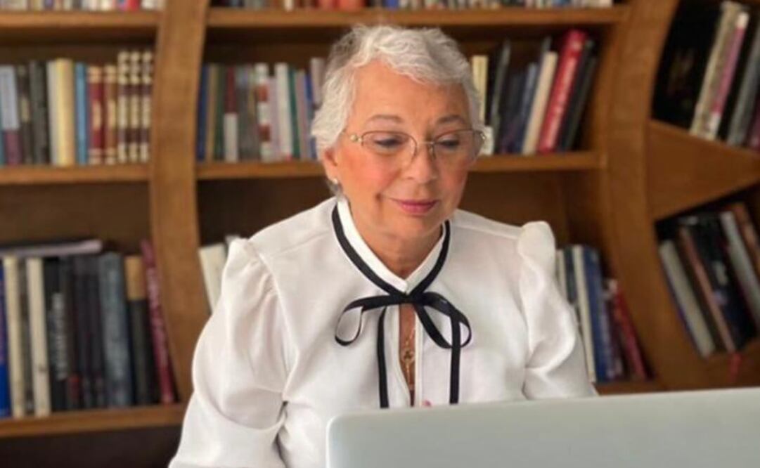 La secretaria de Gobernación participó en el panel “Participación política de las mujeres en México: Retos y temas pendientes”. Foto: Twitter @M_OlgaSCordero