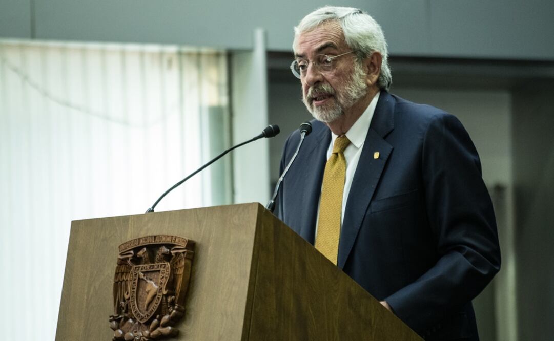 Rector de la UNAM, Enrique Graue Wiechers / Archivo. EL UNIVERSAL