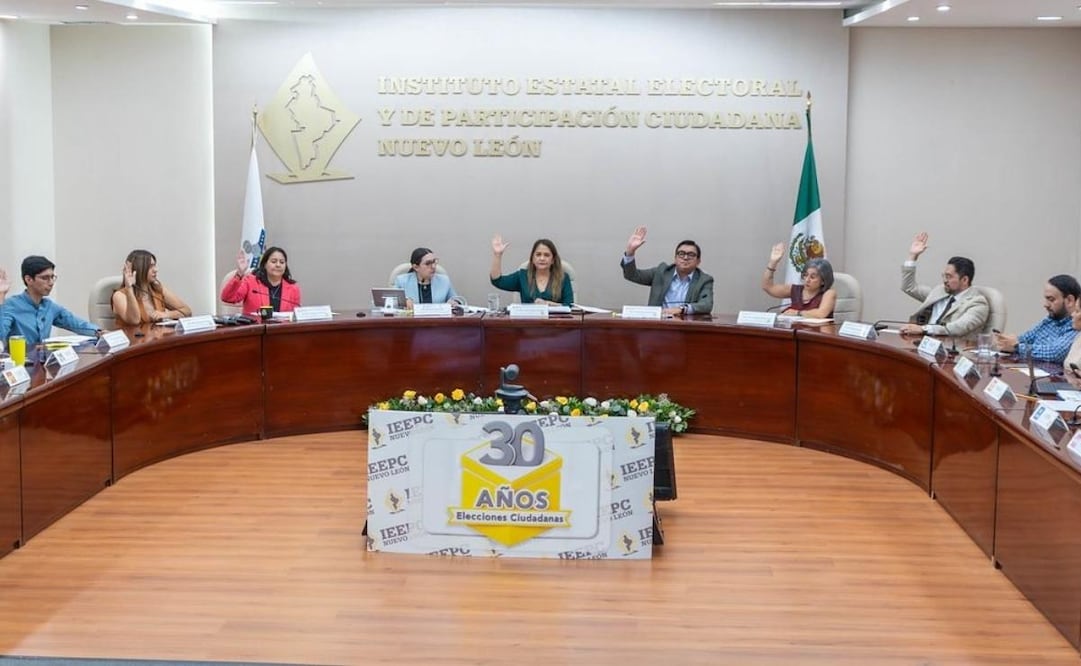 El IEEPCNL rechazó la propuesta para nombrar a Jesús Cantú Escalante como secretario ejecutivo del organismo. 04/09/2026. | Foto: Especial.