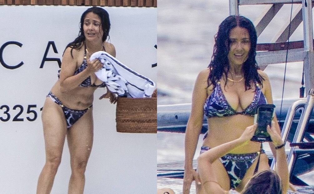 Salma Hayek. Fuente: Twitter @ShowmundialShow