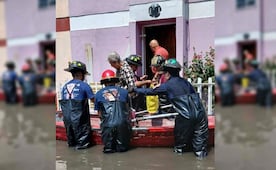 Inundación en Los Reyes Ixtacala fue por fallas en cárcamo municipal; descartan responsabilidad del Río de los Remedios