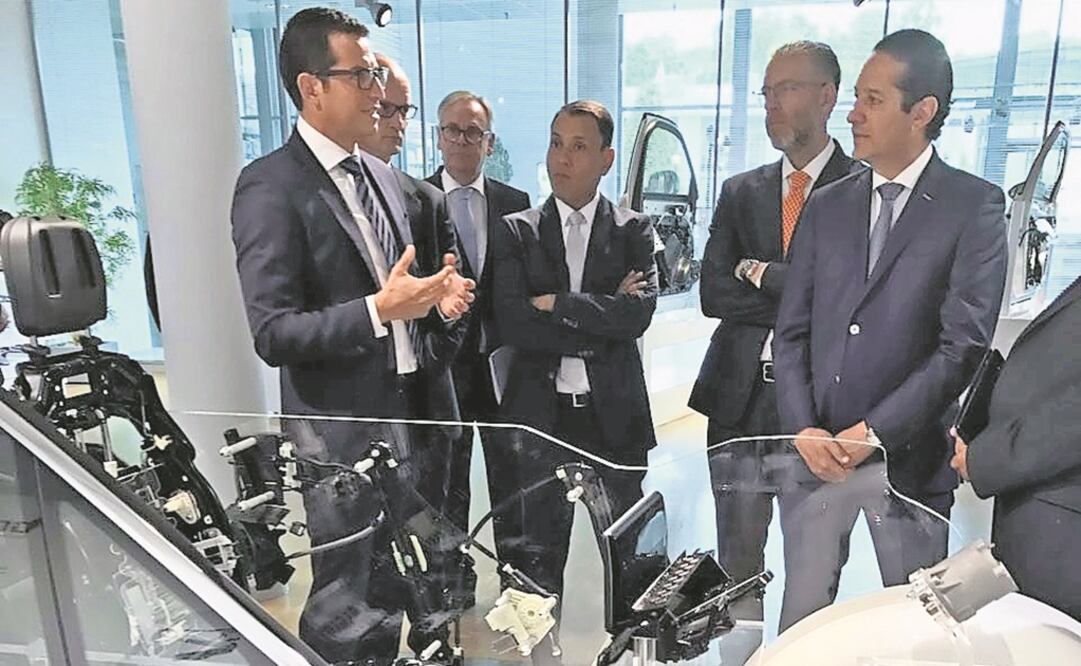 En Alemania, el mandatario queretano Francisco Domínguez destacó la confianza de los inversionistas hacia el estado. (ESPECIAL)