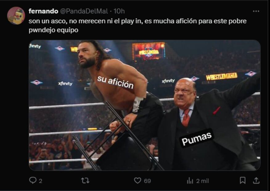 Los MEJORES MEMES de la clasificación de Pumas al Play-In