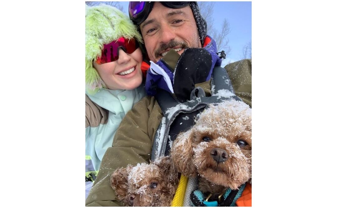 Katy Perry y Orlando Bloom. Foto: Instagram