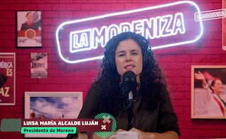 Luisa María Alcalde se despide del podcast La Moreniza; se incorpora al gabinete de Sheinbaum
