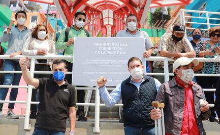 Diputado del PAN nombra "monumento a la corrupción" a obra de Layda Sansores en Álvaro Obregón