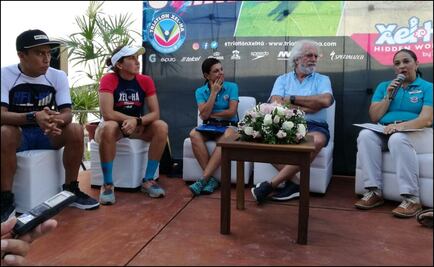 Todo listo para el Triatlón Xel Ha