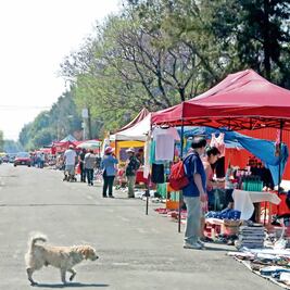 Buscan reordenar tianguis de Iztapalapa