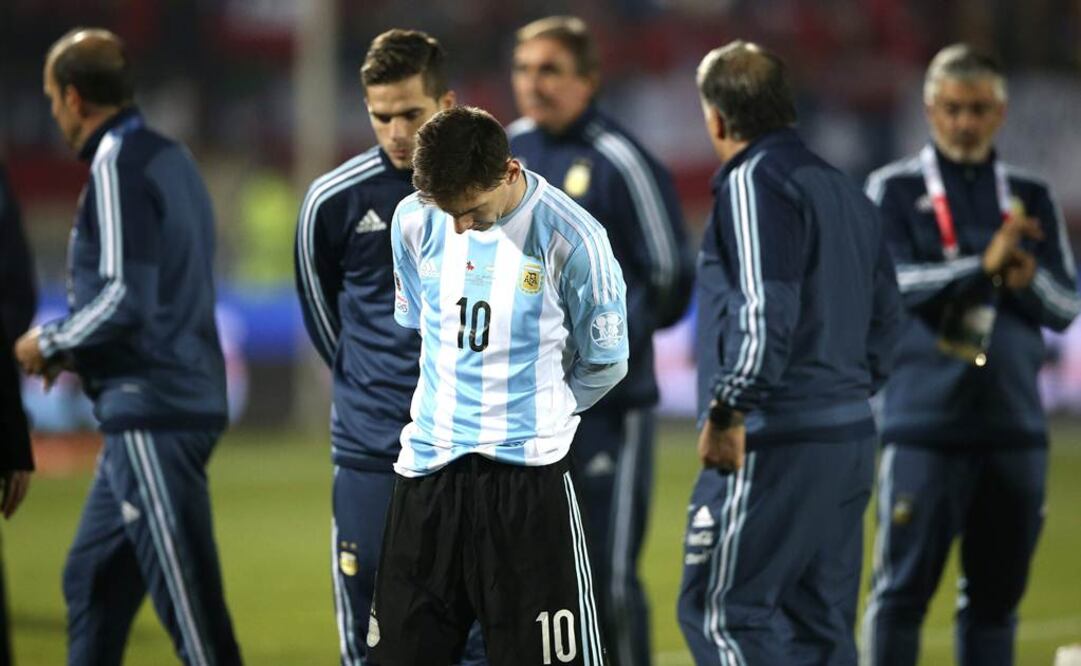 Leo Messi se alejaría de la selección argentina