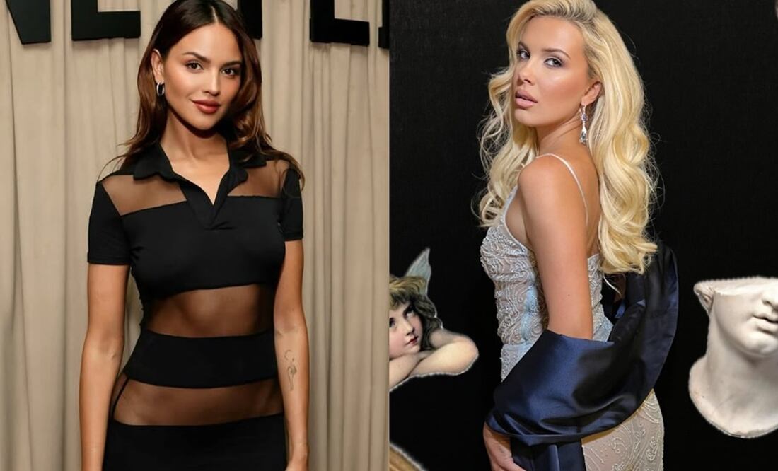 Eiza González y Millie Bobby Brown. Foto: Instagram oficial.