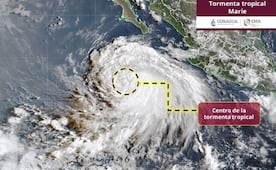 Tormenta tropical Marie gana fuerza en Pacífico mexicano; podría convertirse en huracán