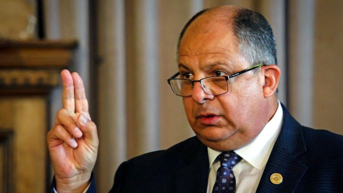 Luis Guillermo Solís fue presidente de Costa Rica entre 2014 y 2018. Foto: AFP