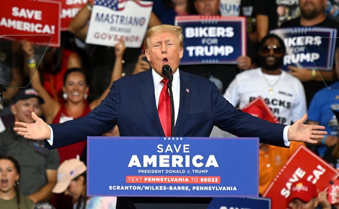 Donald Trump, ex presidente de Estados unidos